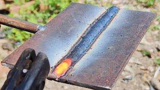 1g welding technique on steel plates that is rarely discussed by welding experts