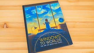 Windows to Worlds The art of Devin Elle Kurtz book flip