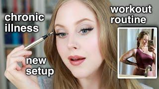 Easy Graphic Liner Tutorial + Chronic Illness Updates Olympics Makeup & Halara Try On