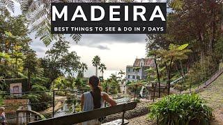 7 Days in Madeira - The Best Things to do  2024 Travel Guide and Inspiration