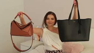 Купила 2 СУМКИ  LOEWE PUZZLE BAG  SAINT LAURENT TOTE  HAUL  РАСПАКОВКА и ОБЗОР