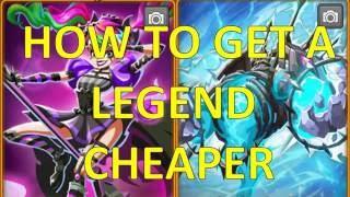 Magic Rush Heroes how to get a Legend Cheaper 15k Diamonds