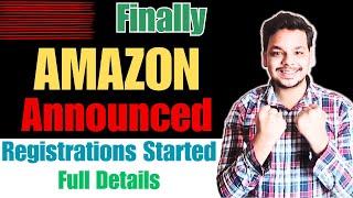 Finally Amazon Hiring Announced  Amazon Hiring Freshers  2025  2024  2023 Batch  Amazon Drive