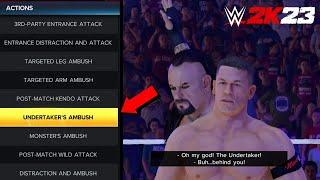 WWE 2K23 How To Unlock *SECRET* Cutscenes In WWE Universe Mode