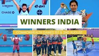 Commonwealth Winners  INDIA  1st & 2nd August 