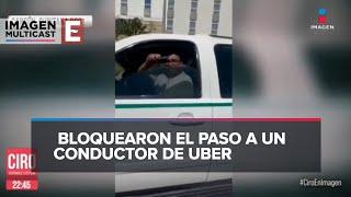 ¡Otro caso Taxista de Cancún agrede a turista por usar Uber