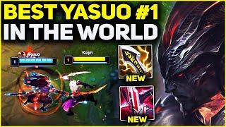 RANK 1 BEST YASUO IN THE WORLD AMAZING GAMEPLAY  Season 13 League of Legends