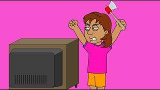 Dora Smashes the TVGrounded