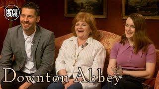 Robert James-Collier Sophie McShera & Lesley Nicol on Downton Abbey Movie