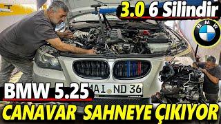 BMW 5.25 Motorunu Pilav Gibi Dağıttık  330.000 Km Kadar Hiçbir Şey Değişmemiş