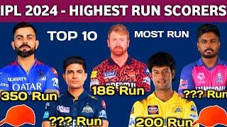 IPL 2024 Most Run scorers  10 Highest Run scorers In IPL 2024 After 23rd Match  V Kohli Kalseen