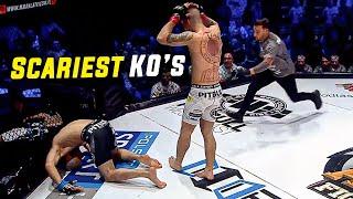 Scariest Knockouts - Top 50 Most Brutal & Scary MMA Boxing Kickboxing KOs