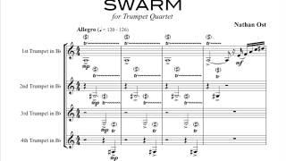 Nathan Ost — Swarm for Trumpet Quartet