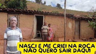 ELE TEM 68 ANOS E TEVE 14 FILHOS CRIOU TODOS TRABALHANDO NA ROÇA MAS INFELIZMENTE 6 M. 