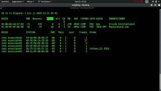 Sniffing Wireless Traffic packets with Airodump-ng