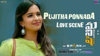 Pujitha Ponnada Love Scene  Moneyshe Movie Streaming On Spark OTT  Pujitha Ponnada  Spark World
