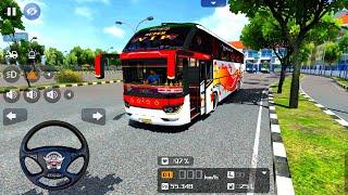 Bus Simulator Indonesia  Driving Mercedes Bus New In Graphic  Career Mod  Game Play Video