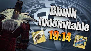 Pantheon Rhulk Indomitable in LESS Than 20 Minutes 1914 World Record