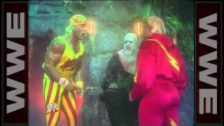 Hulk Hogan confronts Kevin Sullivan in a cave Clash of the Champions August 6 1995