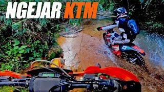 KEJAR KTM  Pakai Motor Trail Paling Mahal  Hard Enduro Tangerang #2