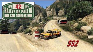 GTA V Motorsport - Realistic Rally Stages - RALLY de PALETO - SS2 - Mount Chiliad