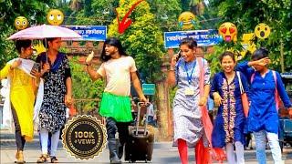 Shehar ki ladki  Walking Ladies Style Prank   Amazing Reaction  @gmasstv