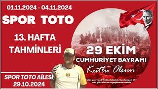 SPOR TOTO 13. Hafta Tahminleri I #Sportototahminleri #sportoto