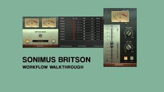 Britson Console Emulation Workflow Walkthrough - Sonimus