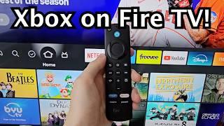 How to Play Xbox Game Pass Ultimate on Amazon Fire TV Stick 4K + Demo
