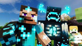 WARDEN & STEVE FIGHT - Alex and Steve Life - Minecraft Animation