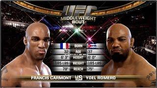 Francis Carmont vs Yoel Romero - Full Fight - EA Sports UFC
