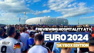 EURO 2024 hospitality review  Skybox  The Padded Seat