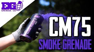 CM75 - Purple Smoke Grenade - Smoke Bomb - Smoke Effect