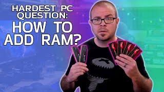 How do I upgrade from 2 sticks of RAM to 4? - Probing Paul #50