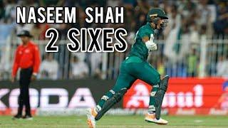 Naseem Shah 2 sixes against Afghanistan new video live  naseem shah sixes  naseem winning short