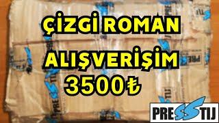 3500TLLİK PRESSTİJ ÇİZGİ ROMAN ALIŞVERİŞİ┃ÇİZGİ ROMAN SİPARİŞİM #31