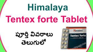 Himalaya - Tentex forte Tablet in Telugu - Full Details - Composition Uses Dosage Working etc.