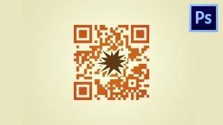 Photoshop Colorize QR Code