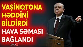 SON DƏQİQƏ NATO silahlarının İrəvana uçuşu bloklandı Ərdoğan Bakını ABŞ-dən mühafizə etdi - CANLI