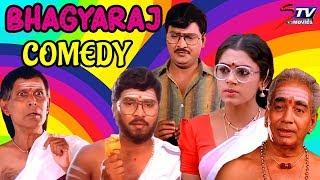 Bhagyaraj Comedy Scenes  Idhu Namma Aalu Movie Comedy  Shobana  Manorama  STV Movies