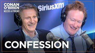 Liam Neeson Shocked A Priest With His Last Confession  Conan OBrien Needs A Friend