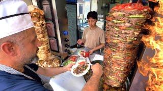 Crazy $0.7 Kebab in Istanbul  Hidden Local Street Food Tour in Turkey