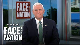 Former Vice President Mike Pence calls Trumps Jan. 6 hostage rhetoric unacceptable