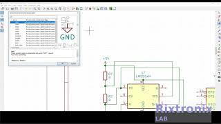 How to create counter 74247 7490 555 Kicad Pt5