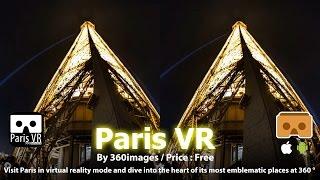 Paris VR - The most beautiful HD 360 degrees view of Paris for Google Cardboard.