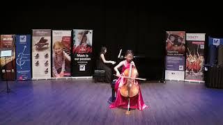 Melany Yoon - Third Prize Age 12 Cello Breval Sonata in C Major