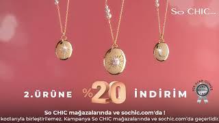 Anılarını kalbinde taşıyacağın kolyeler ve 2. Ürüne %20 İndirim So CHIC mağazaları ve sochic.com da