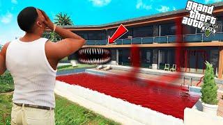 Franklin & Shinchan Find His House Change Into Evil Haunted House GTA 5  Gta 5 Tamil