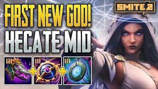 SMITE 2S FIRST ORIGINAL GOD Hecate Mid Gameplay SMITE 2 Alpha