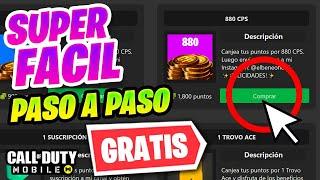 TUTORIAL para CANJEAR CPS GRATIS en MI TIENDA  COD Mobile  ElBene